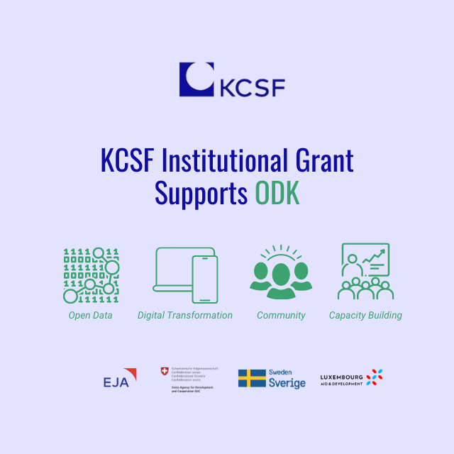 KCSF Institutional Grant supports ODK
