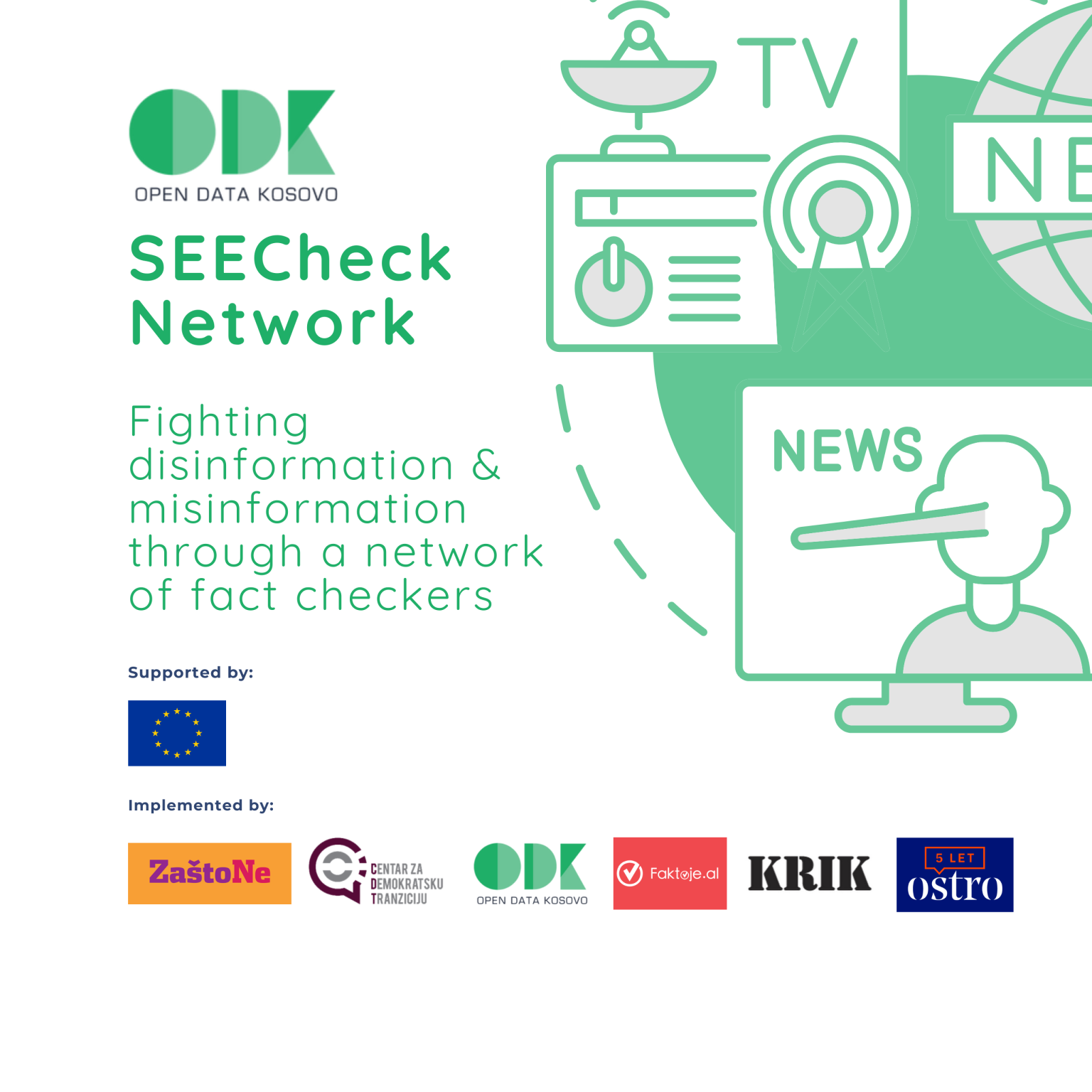 SEECheck Network | Fighting disinformation and misinformation through a network of fact checkers