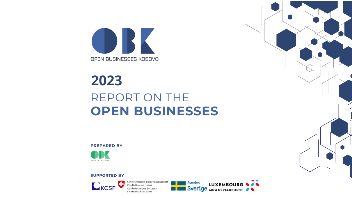 Report on the Open Business Data Portal
